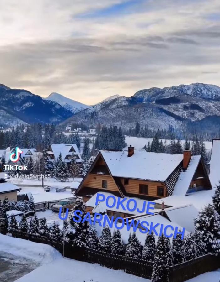 Pokoje U Sarnowskich Kościelisko Εξωτερικό φωτογραφία